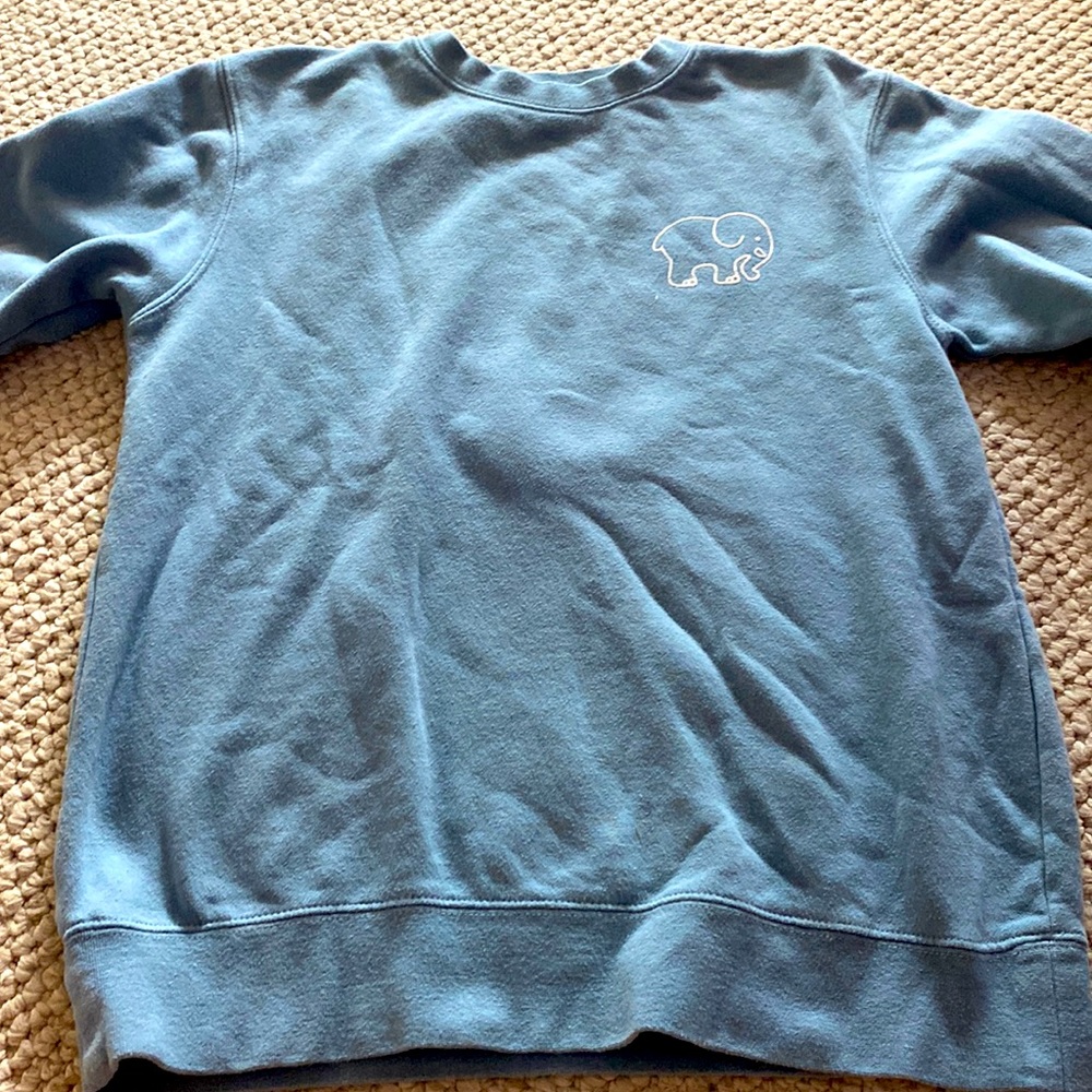 This is a once worn really soft comfy ivory Ella crew neck!